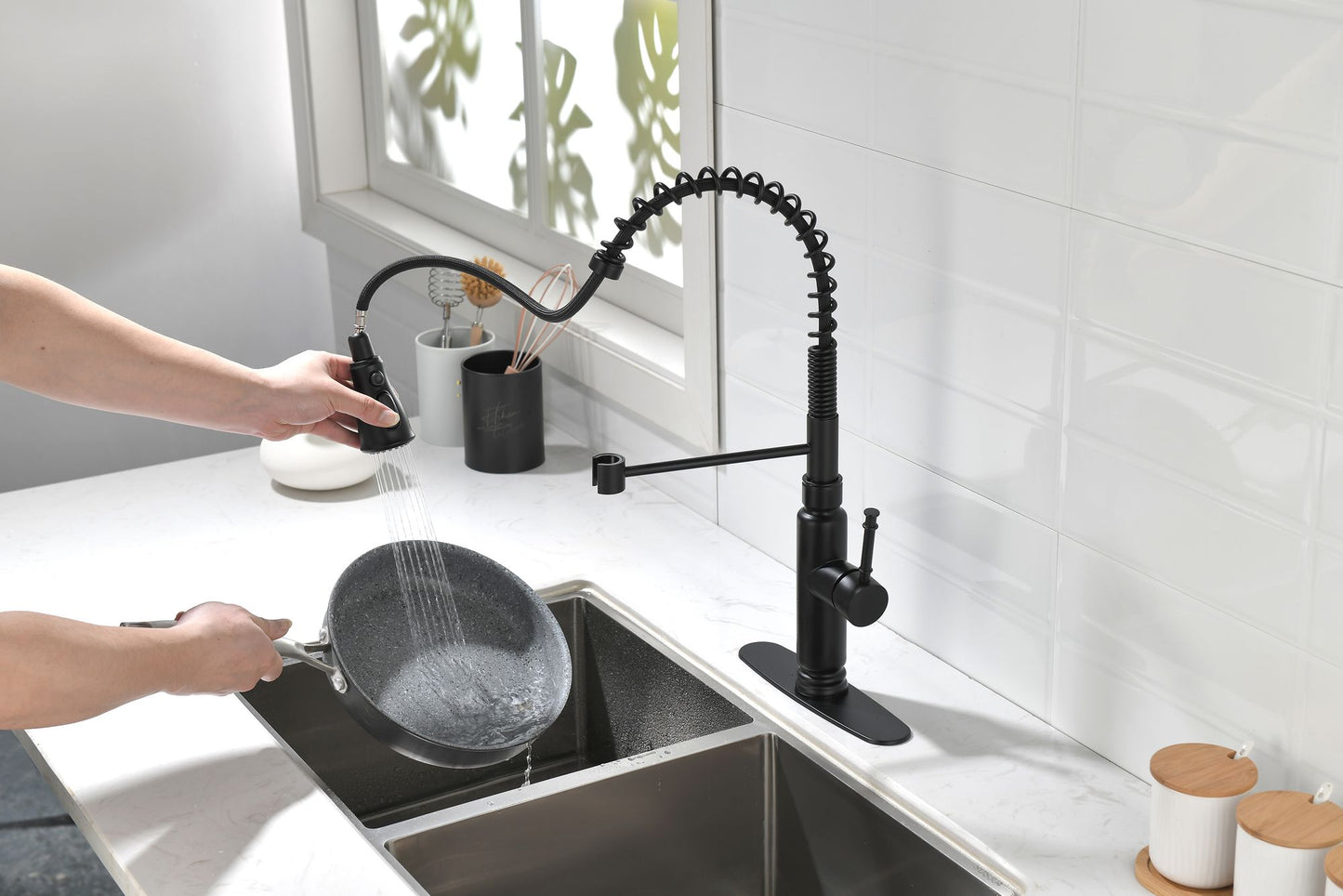 Touch Kitchen Faucet with Pull Down Sprayer - Discount Msrp 