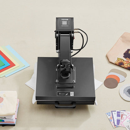 Heat Press Machine 15 x 15 inch Sublimation Printer Transfer for DIY T-shirt - Discount Msrp 