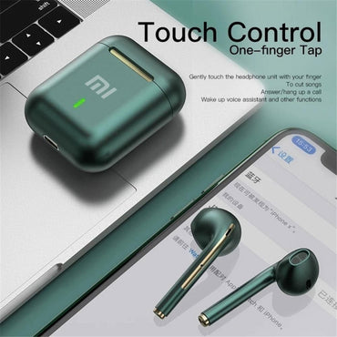 Wireless Earphone Noise Cancelling Headset Bluetooth HD Business Headphone Stereo In-Ear Handsfree Earbuds - Discount Msrp 