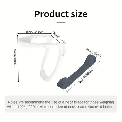 Neck Brace; Cervical Collar Neck Support Brace; Adjustable Anti-Bow Cervical Traction Device For Neck Posture Support Neck Pain Relief; Shoulder And Neck Forward Tilt Support - Discount Msrp 