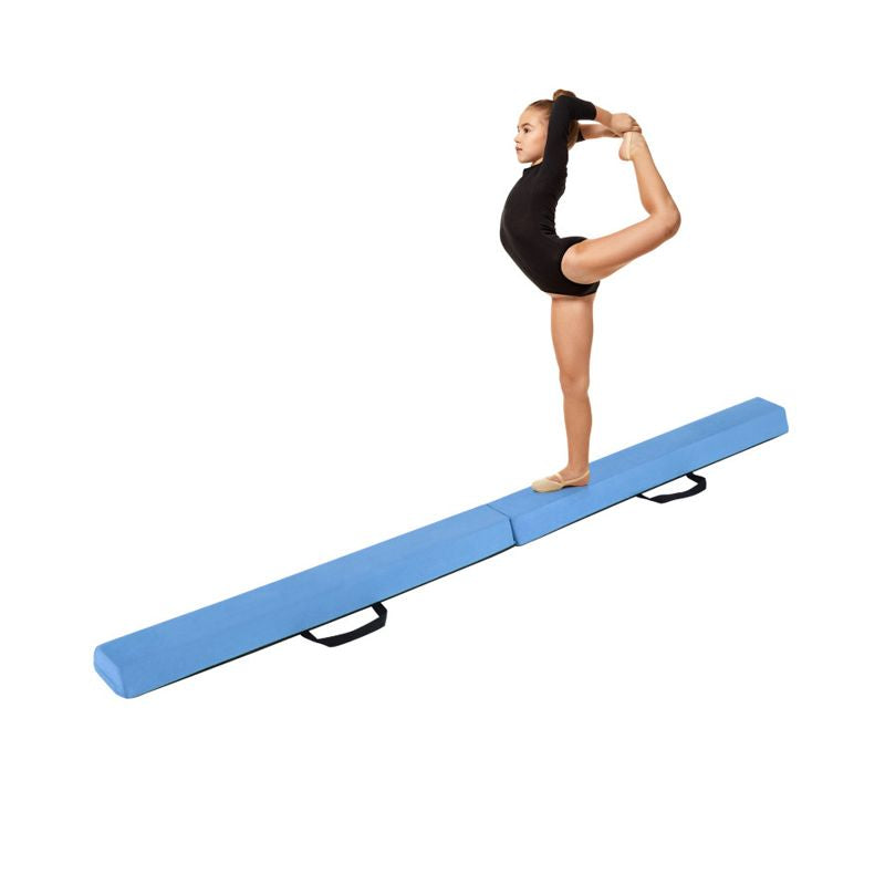 Folding Balance Beam with Removable Suede Cover - Discount Msrp 