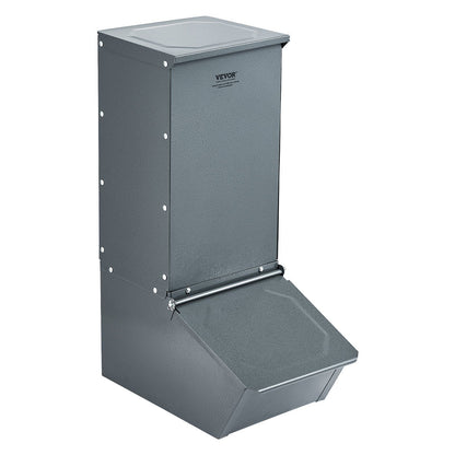 VEVOR Hog Feeder 2.2 Bushel Metal Double Door Pig Feeder Feeding up to 5 Hogs - Discount Msrp 