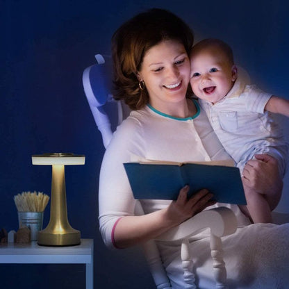 Touch Portable Cordless Desk Lamp; Table Lamp with Touch Sensor; Built-in USB Battery Port; Bedroom Bedside Light; Bar Mood Light; Dining Table - Discount Msrp 