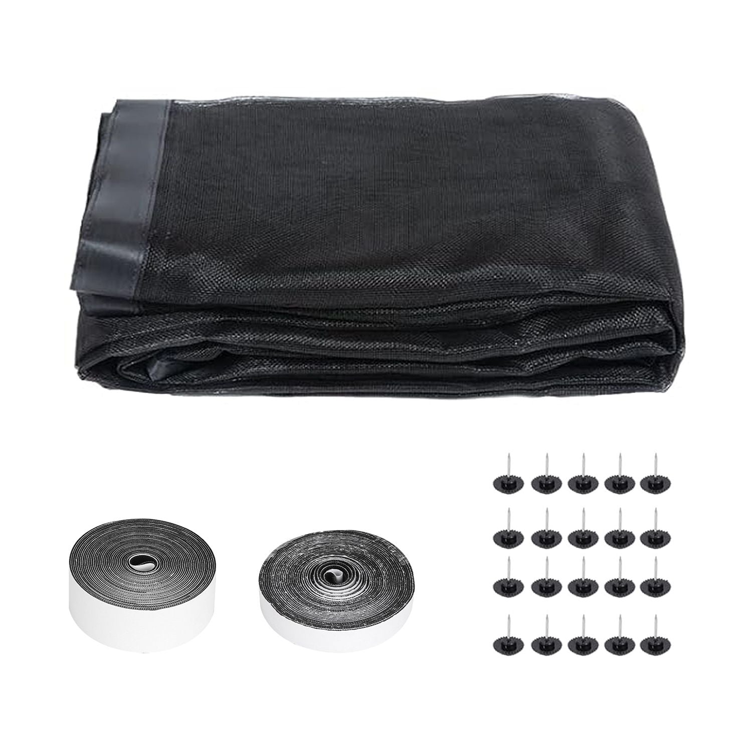 Magnetic Garage Door Screen Single-Car Garage Screen Mesh Fiberglass Garage Net with Magnetic Closure 4 Buckle Straps for One Cars - Discount Msrp 