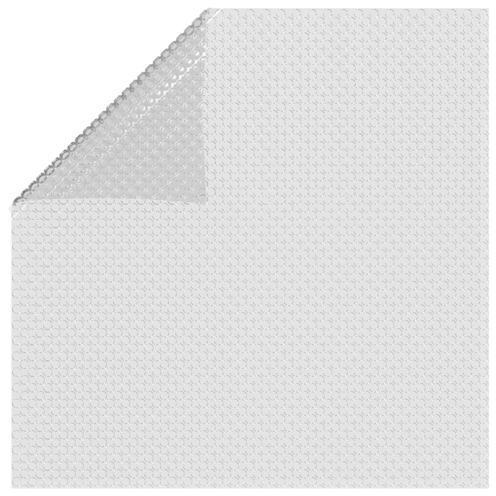 Floating PE Solar Pool Film 118.1"x78.7" Gray - Discount Msrp 