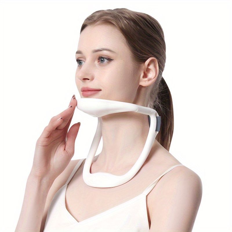 Neck Brace; Cervical Collar Neck Support Brace; Adjustable Anti-Bow Cervical Traction Device For Neck Posture Support Neck Pain Relief; Shoulder And Neck Forward Tilt Support - Discount Msrp 