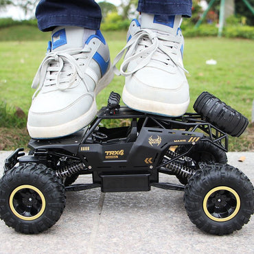 RC 37cm 4WD Large Remote Control Cars Rock Crawler Monster Truck Kids Toy Gift - Discount Msrp 