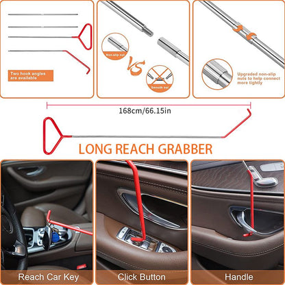 Automotive Tool Set 34-piece professional automotive kit with stainless steel long distance fasteners seamless wedge air wedge pump automotive trim removal tool SpeedX.UNIUNI.Amazon.USPS - Discount Msrp 