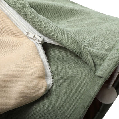 Cat's Telescopic Tunnel Cushioned Bed Pet Nest Teasing Balls Zipper Connection Feline Supplies, Bright Green XH - Discount Msrp 