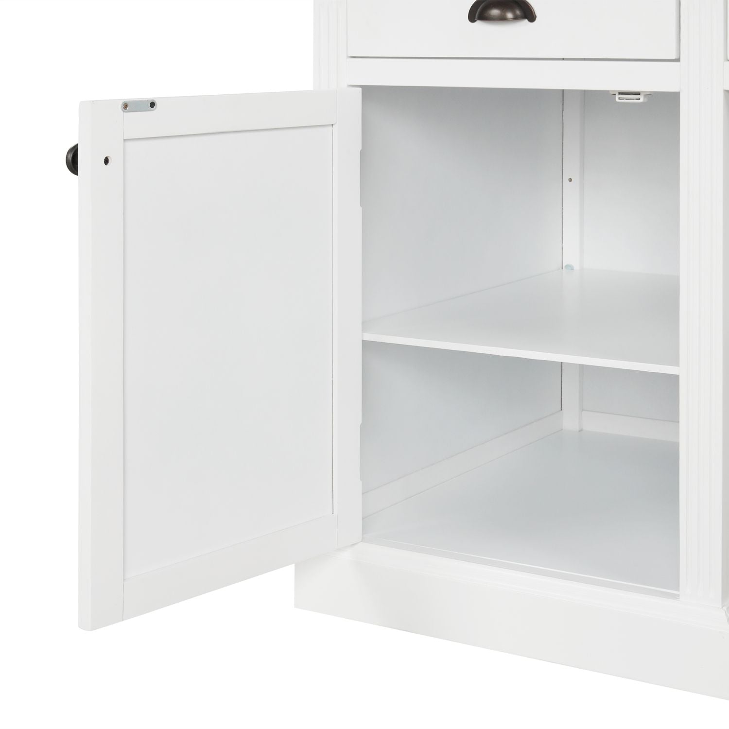 67''Modern Executive Desk,Computer Desk with 2 Storage Cabinet and 3 Drawers, Rectangle Home Office Desk with back ,Reading Desk,Writing Table,Workstation for Home Office,Living Room,study,White - Discount Msrp 