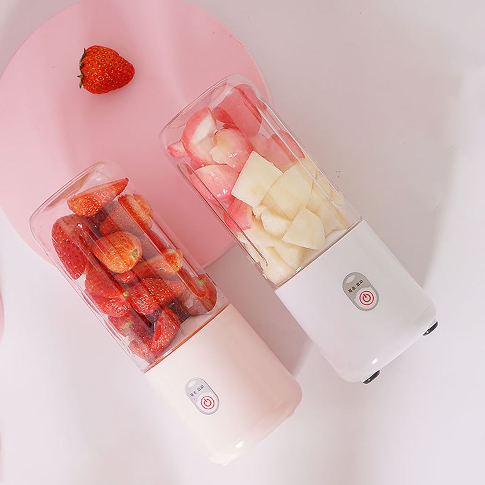 Electric Portable Juicer Household Usb Rechargeable Juice Machine Small Portable Juicer 500ml ABS Plastic 889 - Discount Msrp 
