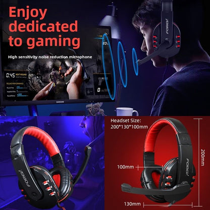 Wired four-piece set set of keyboard and mouse headset mouse pad keyboard set gaming game computer keyboard - Discount Msrp 