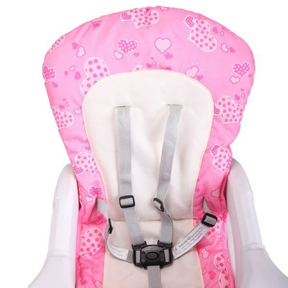 Multipurpose Adjustable Highchair,Children's dining chair for Baby Toddler Dinning Table with Feeding Tray and 5-Point Safety Buckle XH - Discount Msrp 
