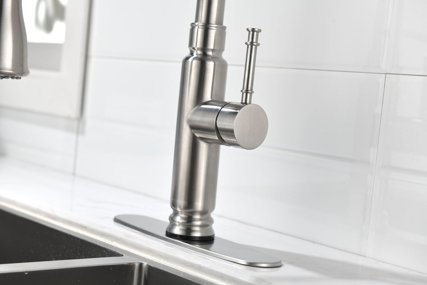 Touch Kitchen Faucet with Pull Down Sprayer - Discount Msrp 