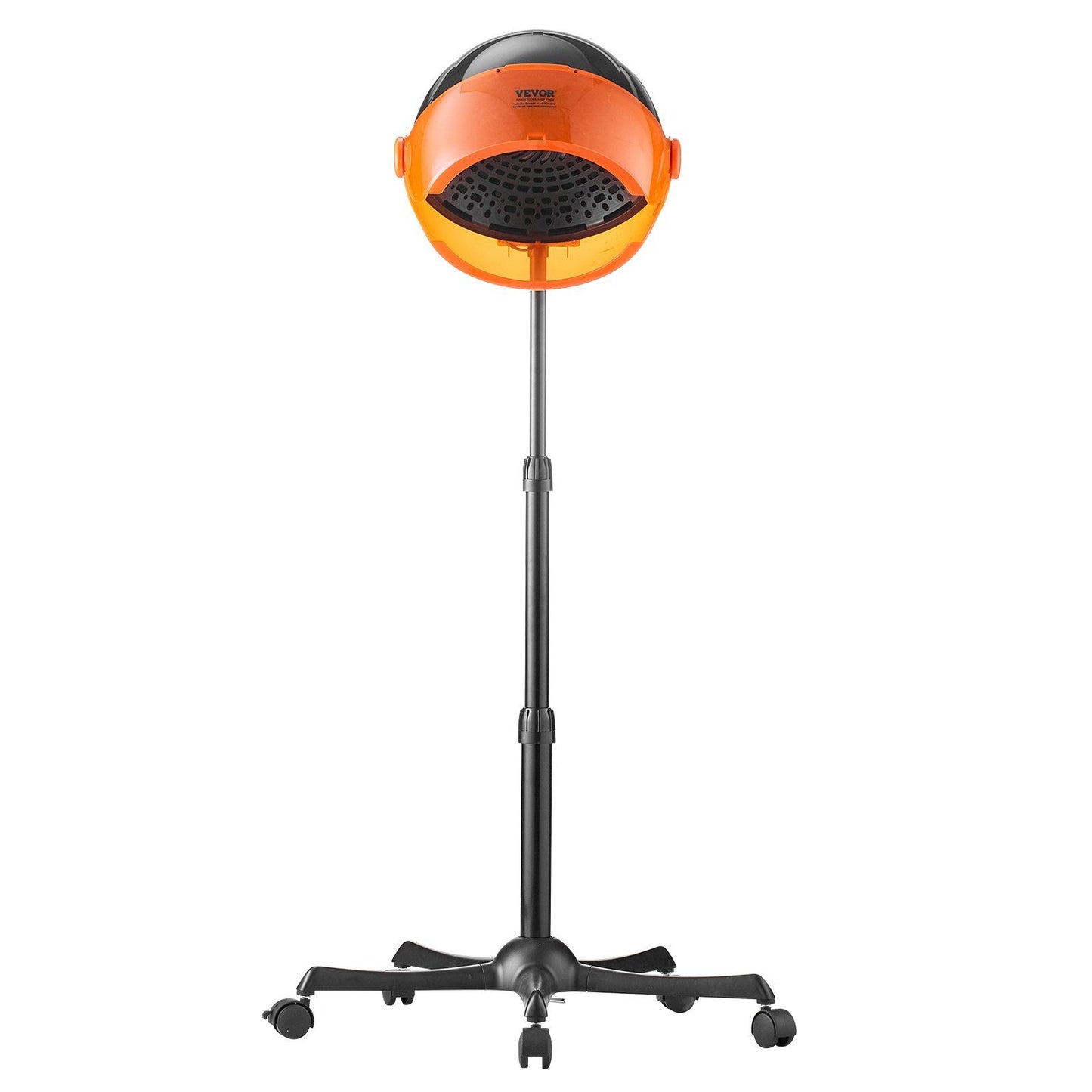 VEVOR Ionic Hooded Dryer, 1875W Professional Bonnet Hair Dryer, Sit Under Hair Dryer with Timer, 3 Temp Settings & Wind Speed, Floor Standing Rolling Base with Wheels for Beauty Salon Home Spa - Discount Msrp 