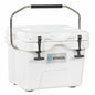 16 Quart 24-Can Capacity Portable Insulated Ice Cooler with 2 Cup Holders - Discount Msrp 