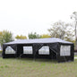 1 Set of 10'x30' Party Tent Canopy for Outdoor Weddings, Heavy-Duty Waterproof Event Shelter with Removable Sidewalls, Ideal for Parties, Booths, and Gatherings. - Discount Msrp 