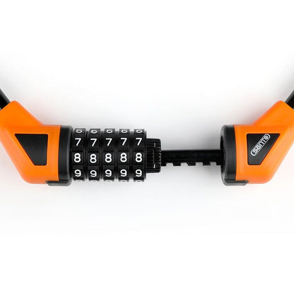 5-digit Combination Lock Bicycle Lock Cable, Anti-theft Bicycle Chain, 5-digit Security Reset Bicycle Password Combination Lock Without Mounting Bracket (black) - Discount Msrp 