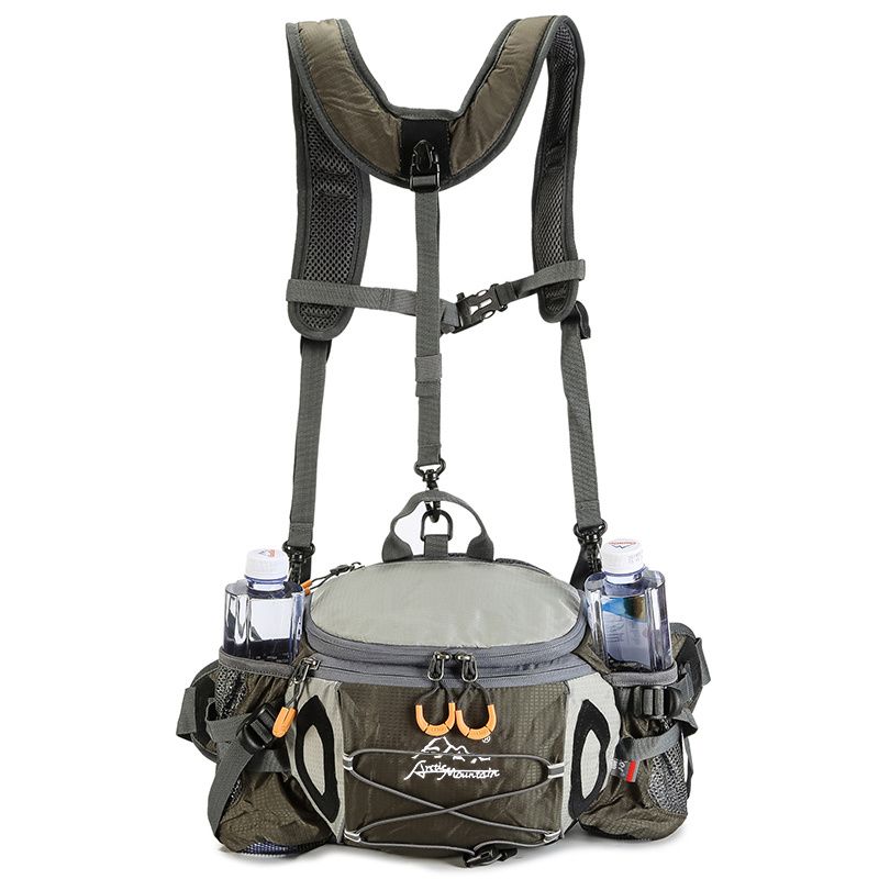 Sports Fanny Pack Canteen Outdoor Multi-functional Hiking Backpack Tourism Large-capacity Climbing Equipment - Discount Msrp 
