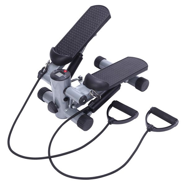 S025 Aerobic Fitness Step Air Stair Climber Stepper Exercise Machine New Equipment Silver - Discount Msrp 