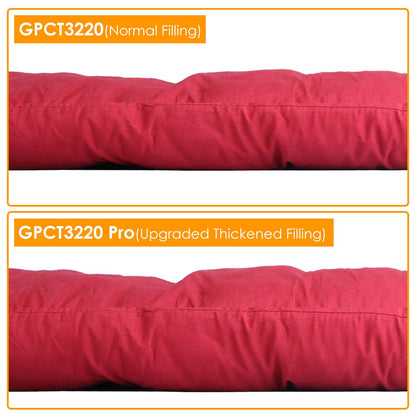 67x22in Chaise Lounger Cushion Recliner Rocking Chair Sofa Mat Deck Chair Cushion - Discount Msrp 