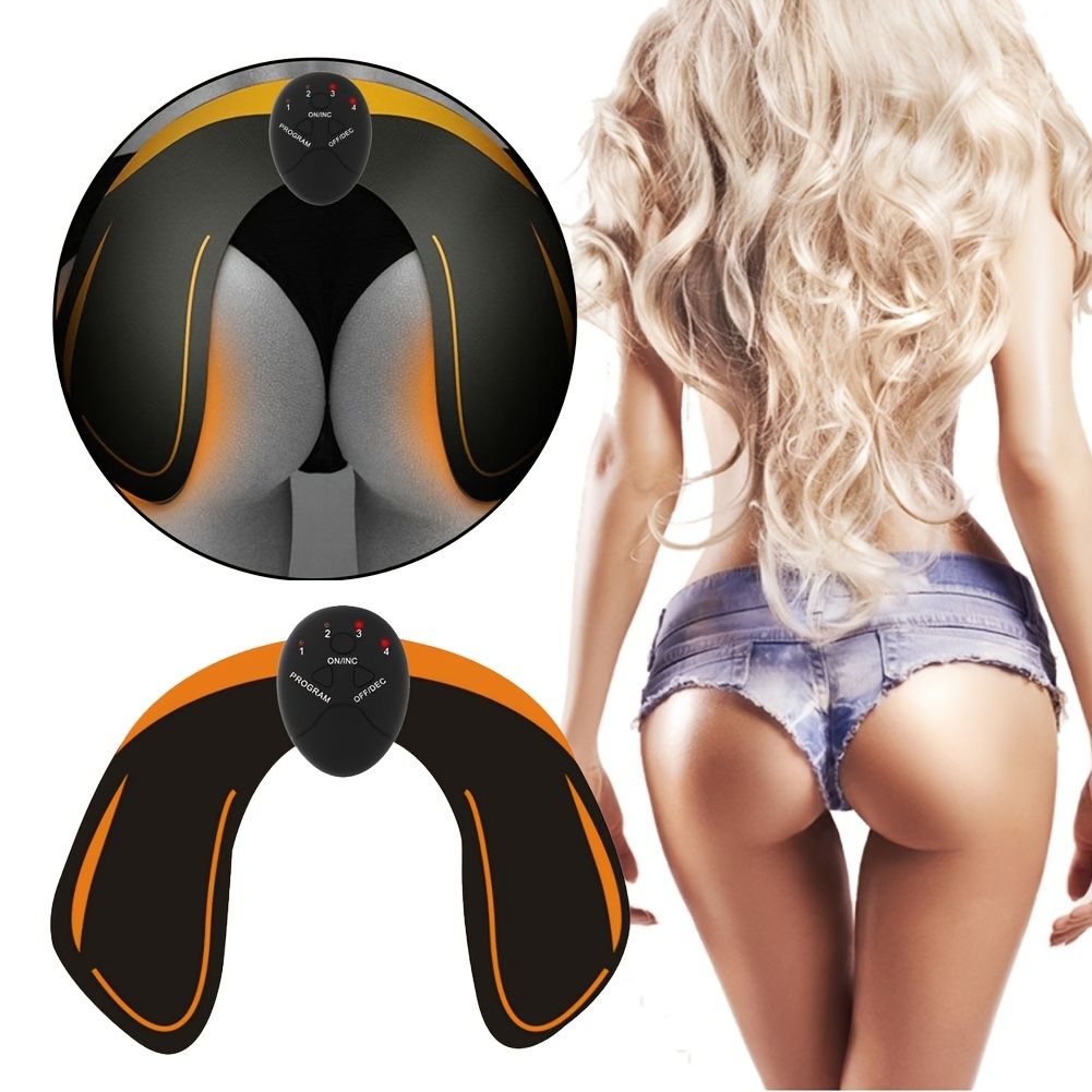 Hip Trainer Buttock Lifting Massage Machine EMS Smart Butt Lifting Sticker Home Office Workout Equipment Machine For Women Men - Discount Msrp 
