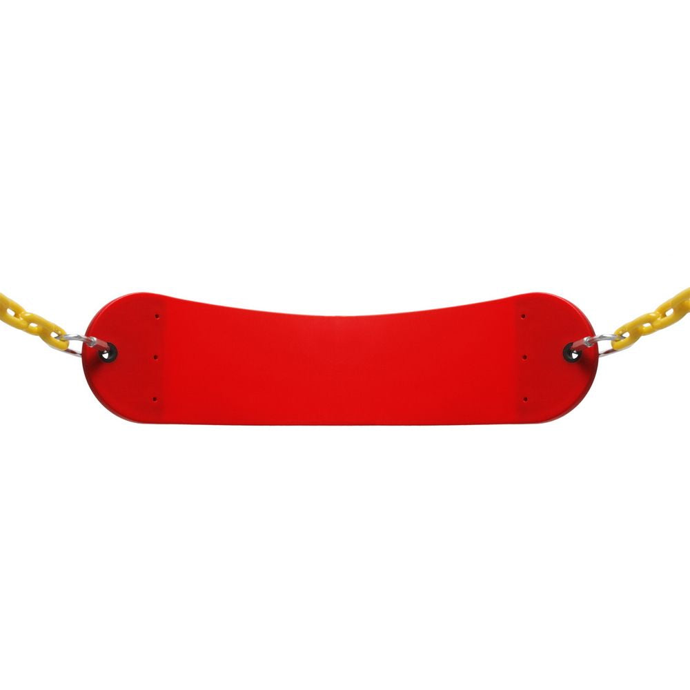 Heavy Duty Swing Seat Set Accessories Replacement Swings Slides Gyms Outdoor Red - Discount Msrp 