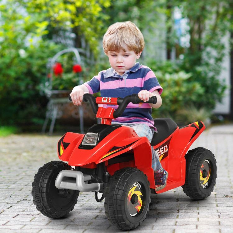6V Kids Electric ATV 4 Wheels Ride-On Toy - Discount Msrp 