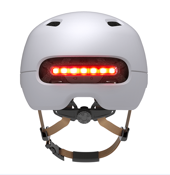 Cycling sports protection helmet. (Light sensing mode, phone answering, GPS navigation, brake warning lights, MP3 + light endurance of 6h, 2X1W stereo voice control - Discount Msrp 