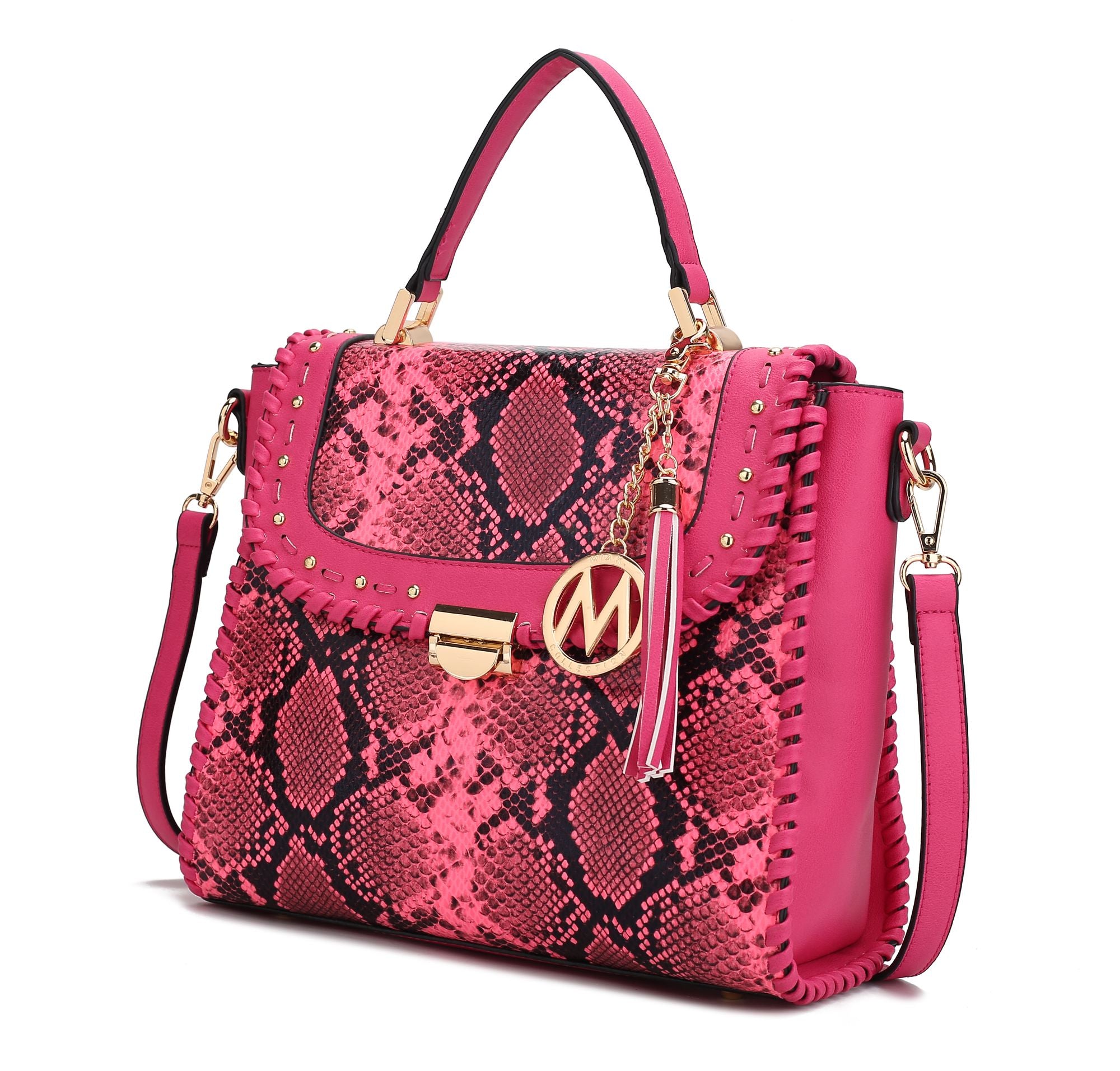 MKF Collection Lilli Satchel Handbag Women by Mia k - Discount Msrp 