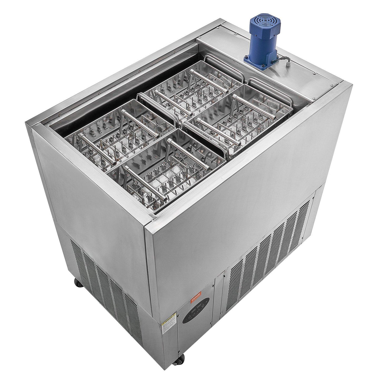 VEVOR Commercial Popsicle Machine 4 Mold Set - 120 PCS Ice Pops Making Machine - Discount Msrp 