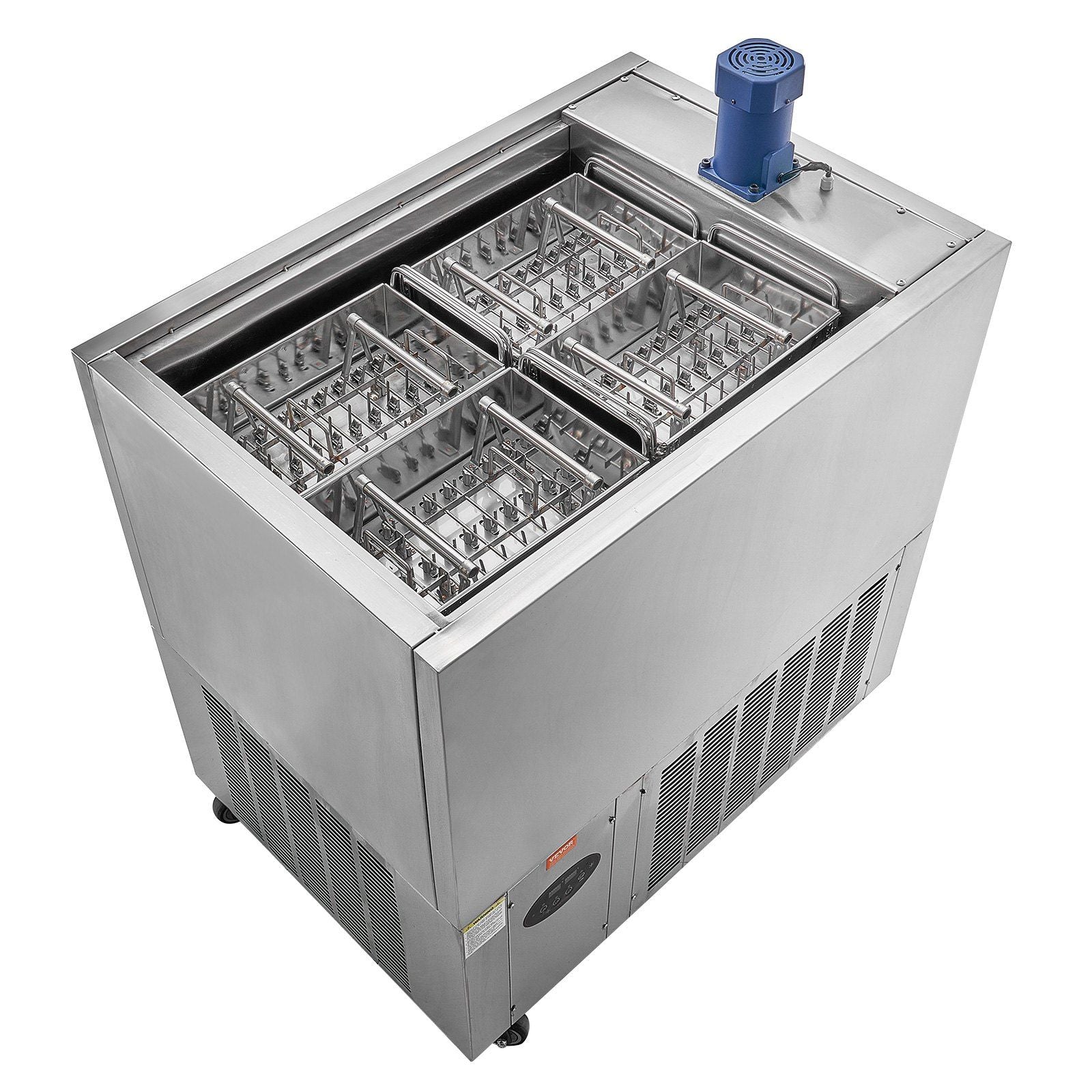 VEVOR Commercial Popsicle Machine 4 Mold Set - 120 PCS Ice Pops Making Machine - Discount Msrp 