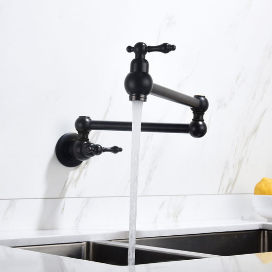 Folding faucet Pot Filler Faucet Wall Mount RT - Discount Msrp 