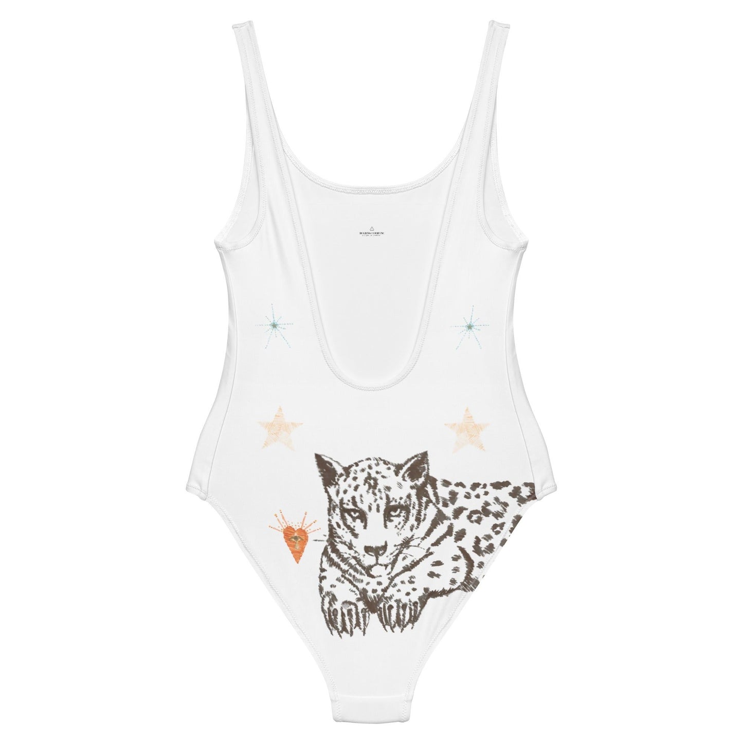 Lyra One Piece Swimsuit in White Jaguar - Discount Msrp 