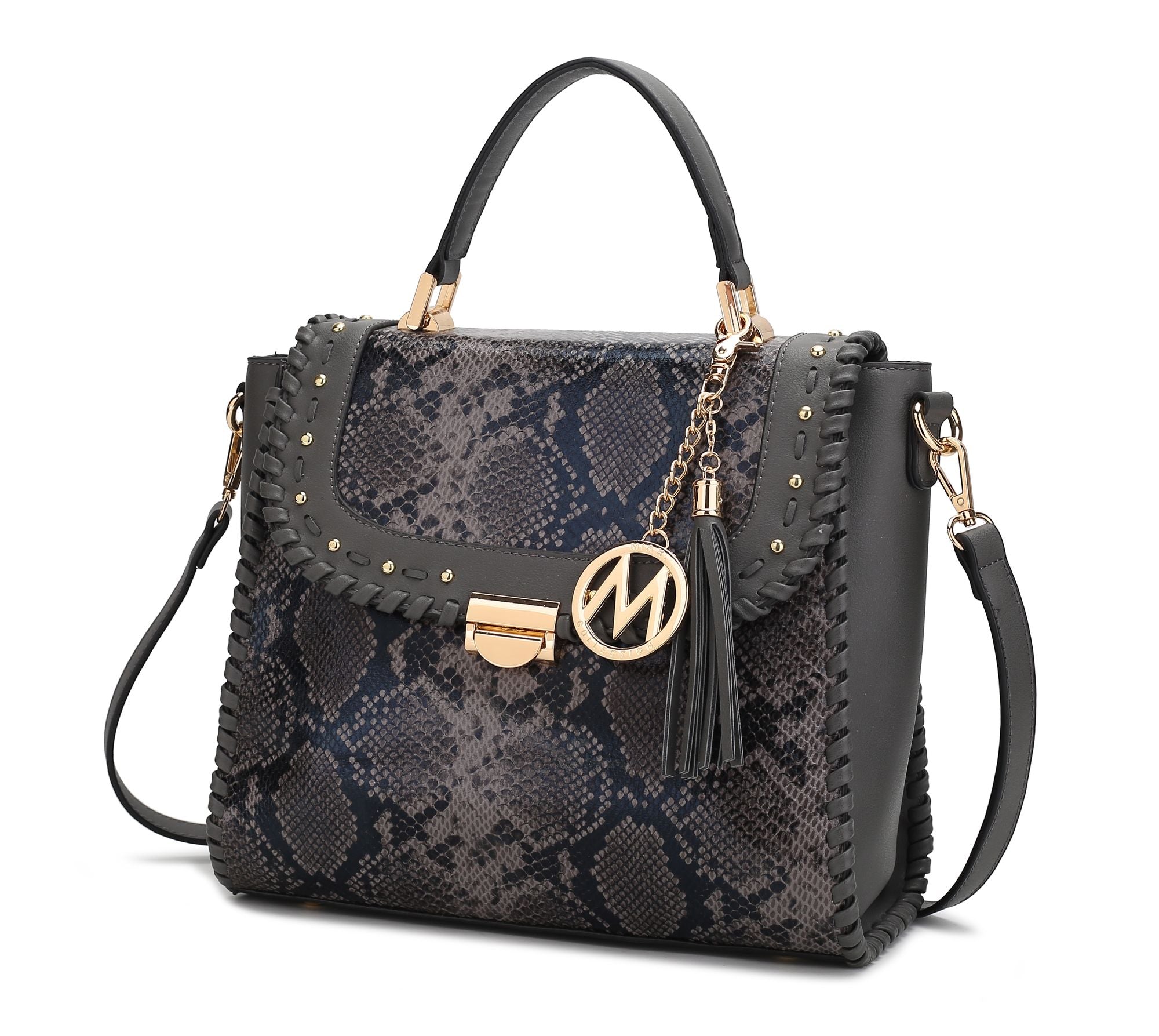 MKF Collection Lilli Satchel Handbag Women by Mia k - Discount Msrp 