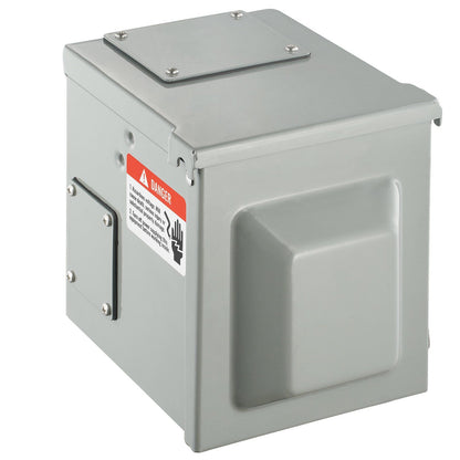 VEVOR 30 Amp RV Power Outlet Box, 125/250 Volt, Enclosed Lockable Outdoor RV Receptacle Box, NEMA TT-30R Weatherproof Electrical Panel, for RV Camper Trailer Motorhome Tested to UL Standards - Discount Msrp 