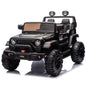 24V Two-seater Kids Ride On Electric Car W/parents control,Seat width 19.69in,400W motor,Four-wheel suspension,light&searchlight,USB,MP3,Bluetooth,Provide a speed of 1.86-4.35MPH for kids of 3+. - Discount Msrp 