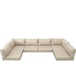 14 PCS Outdoor Cushions for Patio Furniture Replacement, Patio Furniture Cushions with Sponge, Deep Seat Patio Cushions(Beige)[Sale on Temu is banned, can not be shipped on weekends, order carefully] - Discount Msrp 