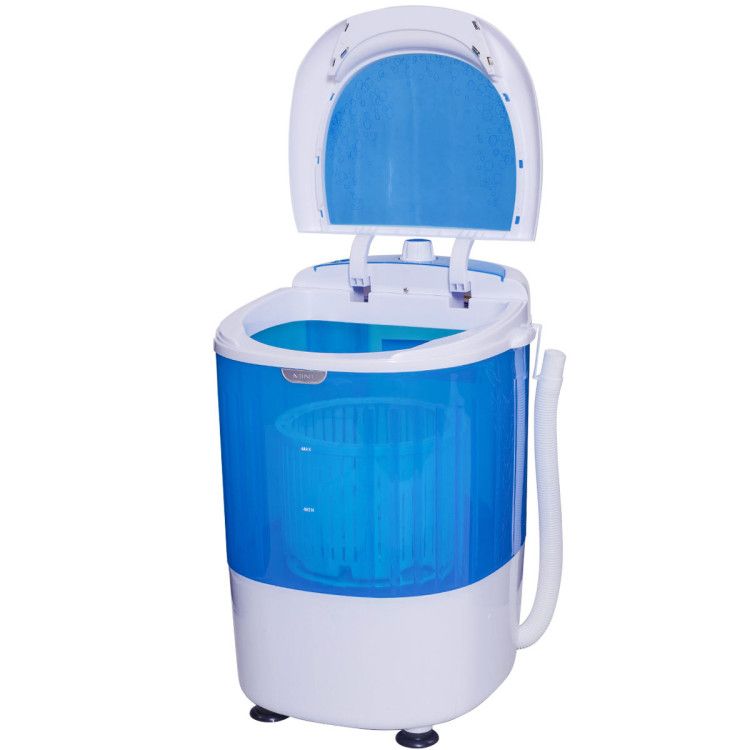 5.5 lbs Portable Semi Auto Washing Machine for Small Space - Discount Msrp 