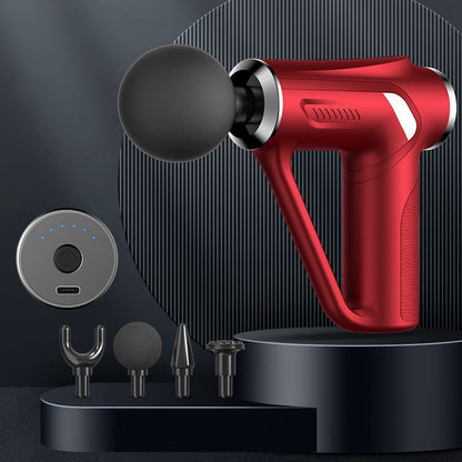 1pc Tricep Gun Deep Muscle Massage Relax Outdoor Fitness Equipment Shock Full Body Massager Electric Massage Gun - Discount Msrp 