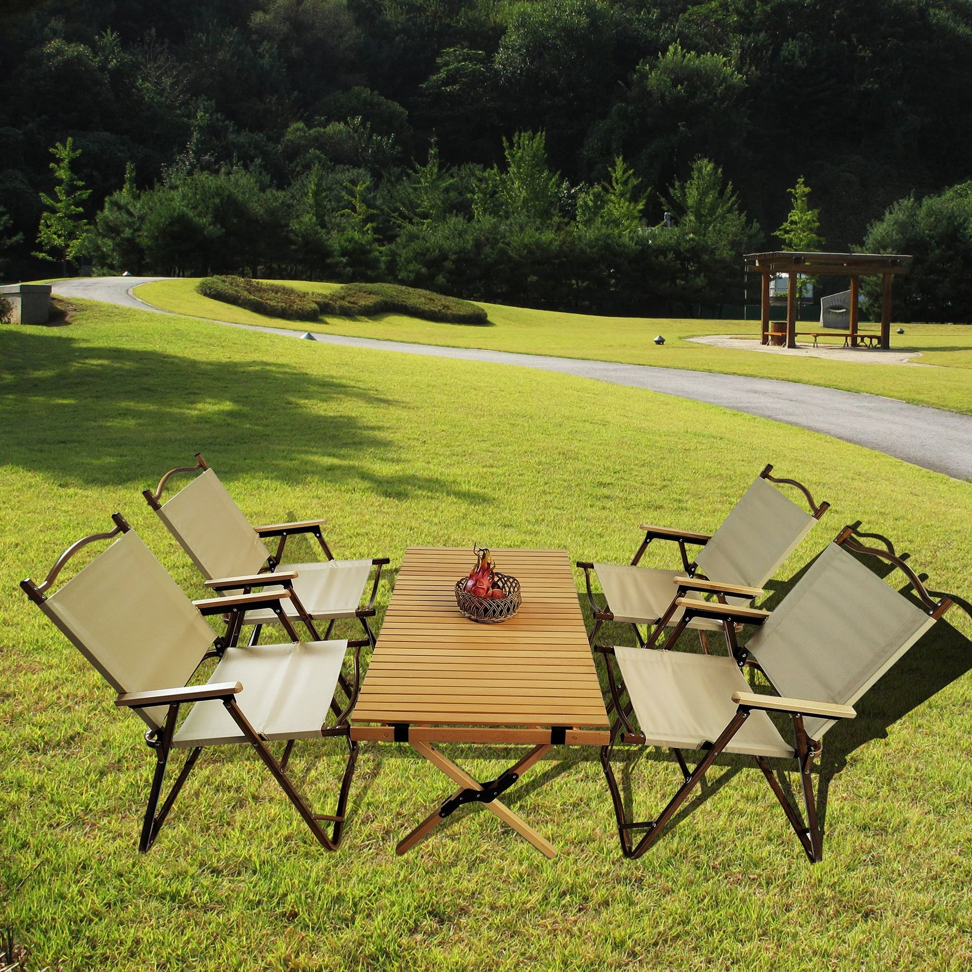 Multi-Function Foldable and Portable , Indoor and outdoor universal ,Natural - Discount Msrp 