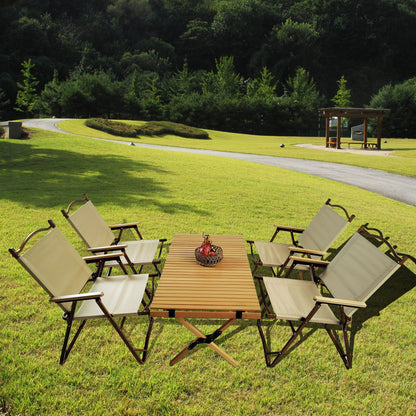 Multi-Function Foldable and Portable , Indoor and outdoor universal ,Natural - Discount Msrp 