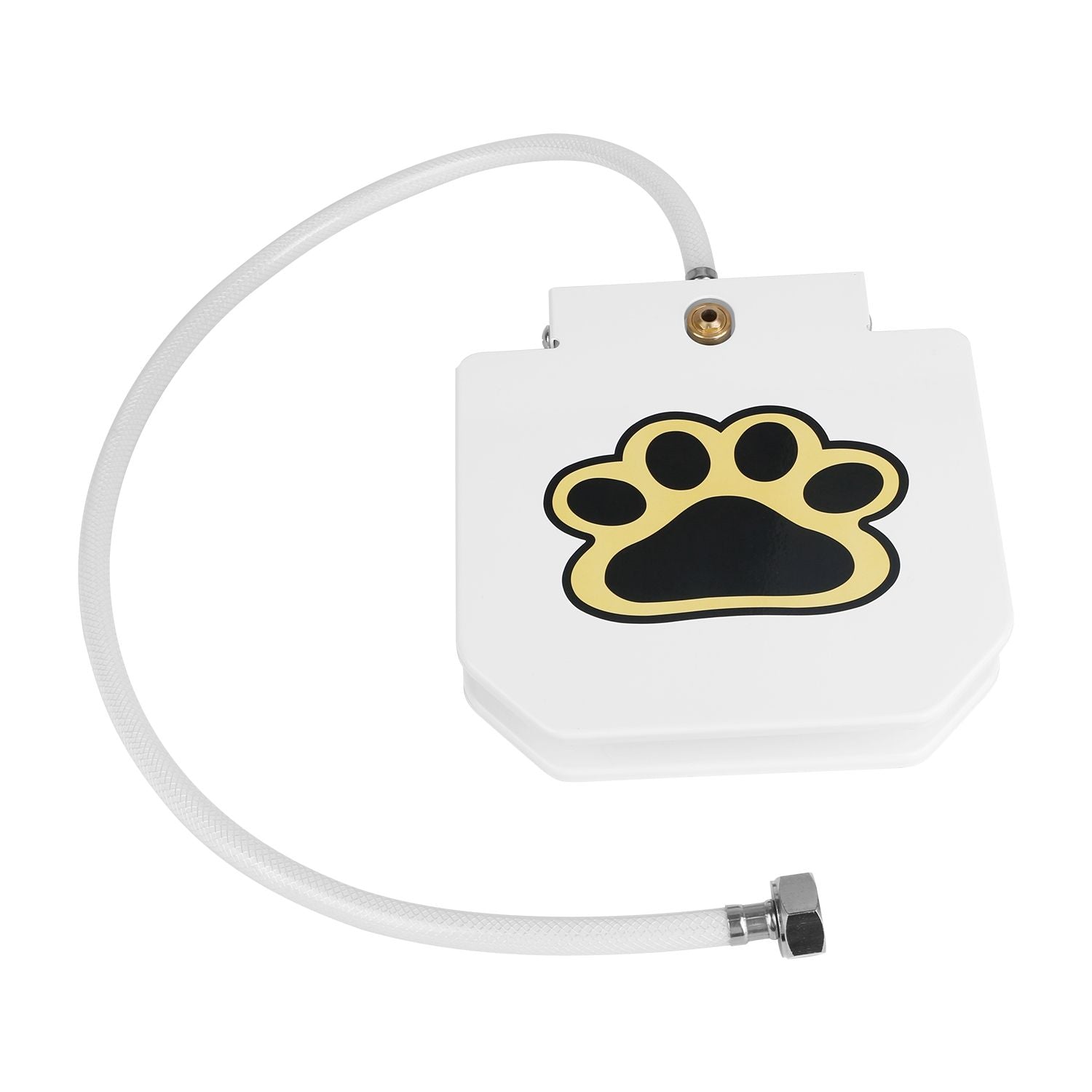 Dog Water Fountain Outdoor Dog Pet Water Dispenser Step-on Activated Sprinkler - Discount Msrp 