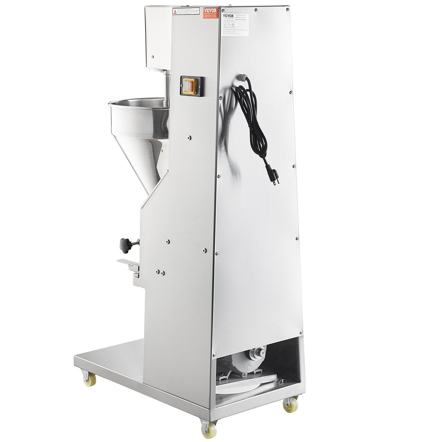 VEVOR Commercial Meatball Forming Machine, 280 PCs/min Automatic Meatball Maker, 1100W Electric Fish Beef Pork Shrimp Ball Making Tool, Stainless Steel Meatball Former with 18/20/22/26/30/32 mm Models - Discount Msrp 