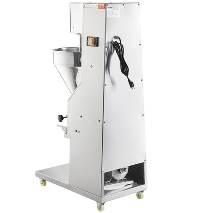 VEVOR Commercial Meatball Forming Machine, 280 PCs/min Automatic Meatball Maker, 1100W Electric Fish Beef Pork Shrimp Ball Making Tool, Stainless Steel Meatball Former with 18/20/22/26/30/32 mm Models - Discount Msrp 