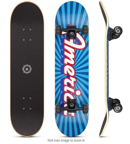 Stand Skateboard skilled and beginners skateboards for kids; teens adults - Discount Msrp 