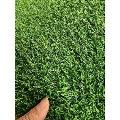 1PC- 3FTx33FT Artificial turf synthetic mat, outdoor garden lawn landscape pet turf, artificial grass carpet with drainage holes, artificial turf indoor background wall Christmas party decoration - Discount Msrp 