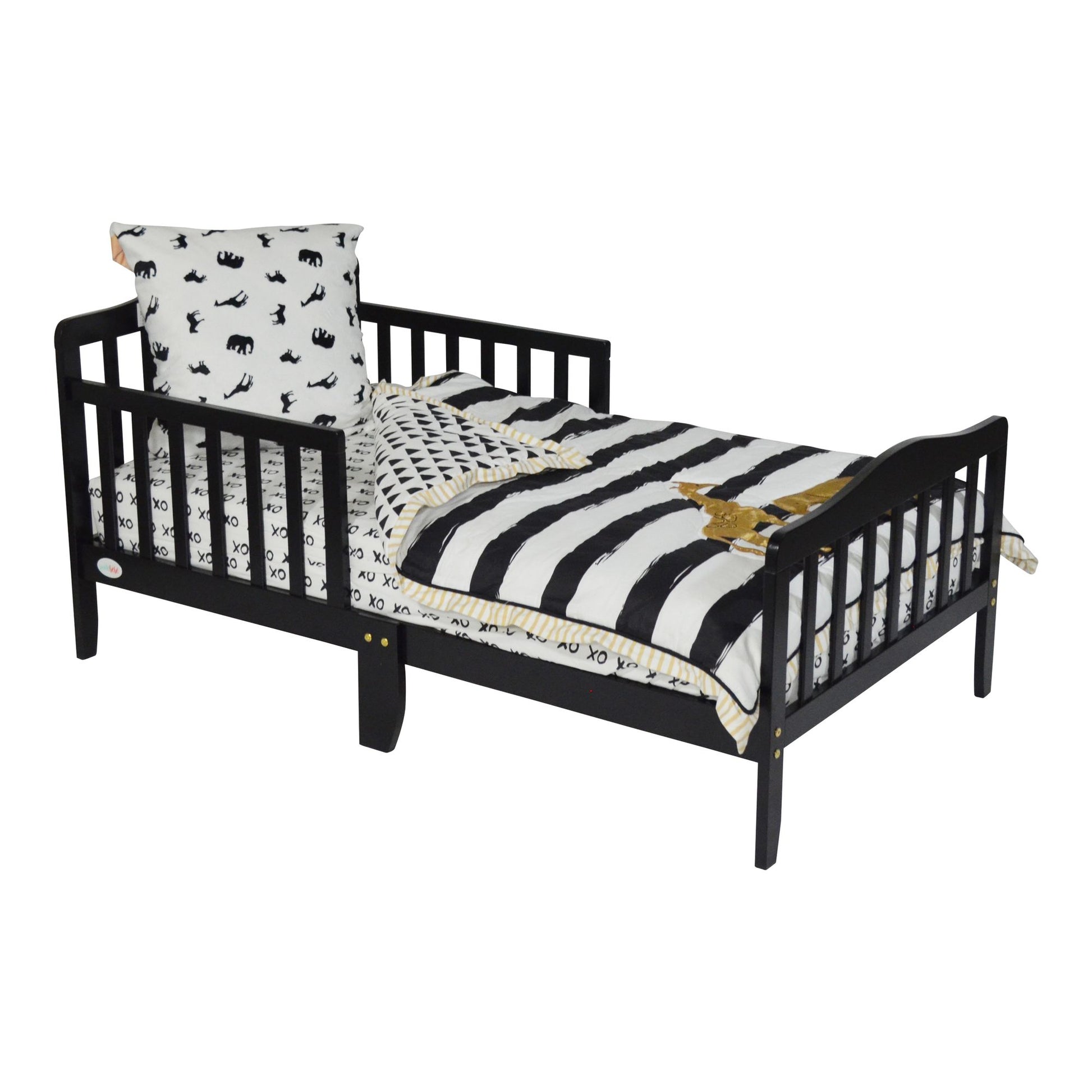 Blaire Toddler Bed Black - Discount Msrp 