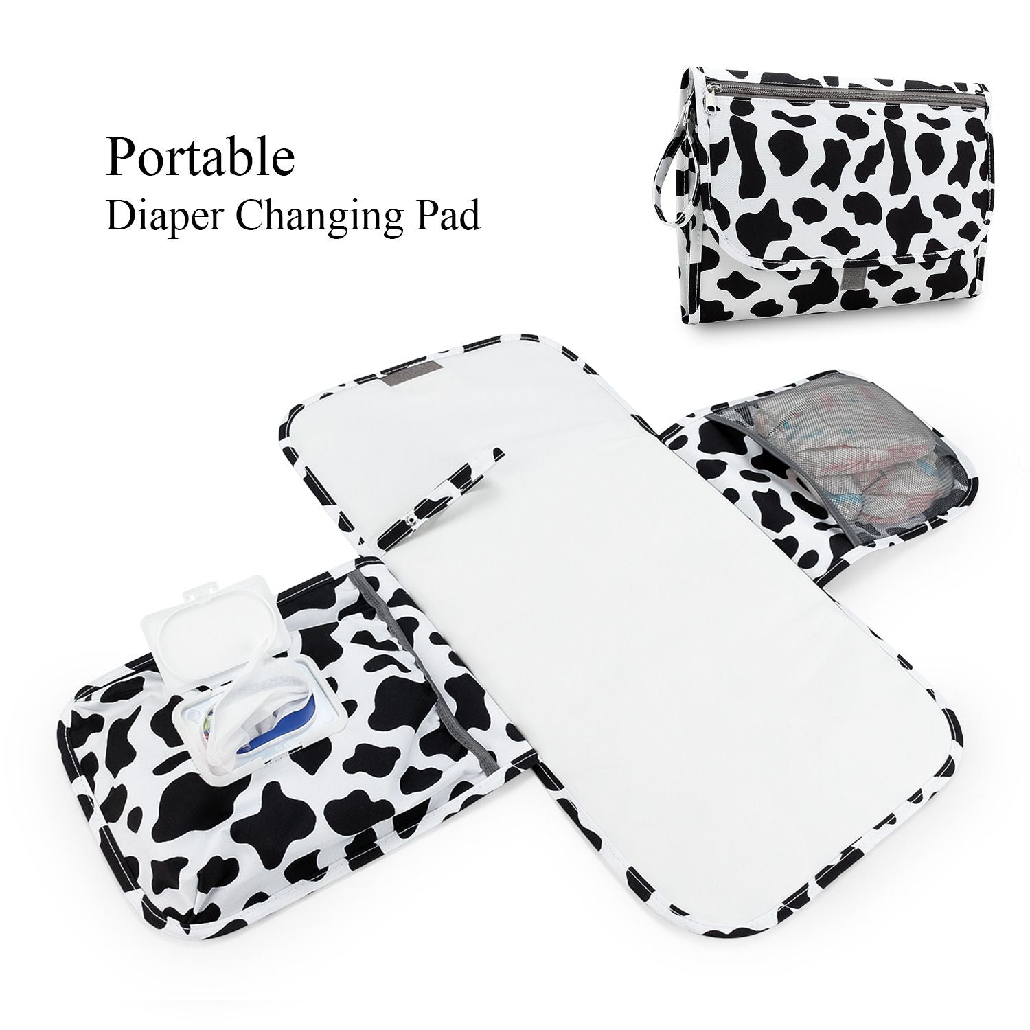 Baby changing diaper pad mother and baby travel portable waterproof diaper pad multifunctional wet wipes bag mommy bag accessories - Discount Msrp 