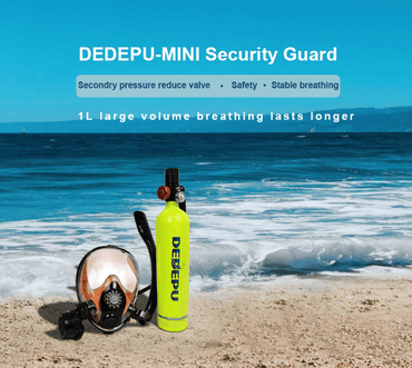 2L Single-bottle respirator diving equipment. Constant pressure 2 Mpa breathing 25-30Minutes snorkel mask snorkeling tube protective back bag, diving gas cylinder, scuba diving, adult men and women - Discount Msrp 